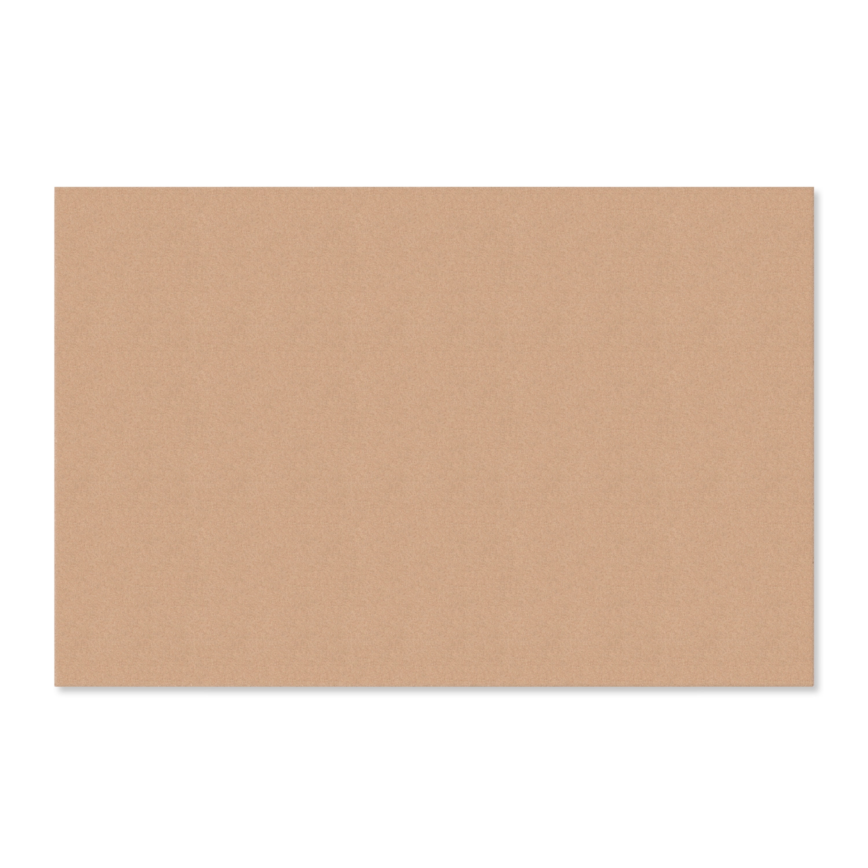 U Brands Cork Canvas Bulletin Board, 36" x 24", Frameless, Brown