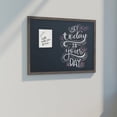 thumbnail image 1 of U Brands Decor Magnetic Chalkboard - 48" (4 ft) Width x 36" (3 ft) Height - Medium Density Fiber (MDF) Frame - Horizontal/Vertical - 1 Each | Bundle of 5 Each, 1 of 1