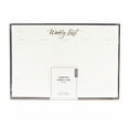 thumbnail image 1 of U Brands Desktop Weekly Planning Notepad, Black, White & Gold, 263U, 1 of 8