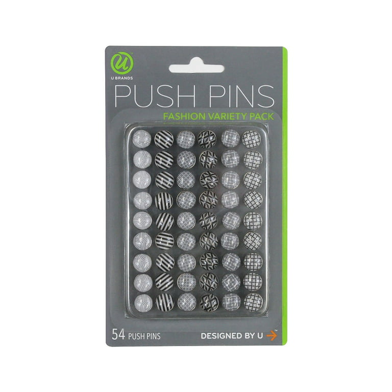 Modern push pins