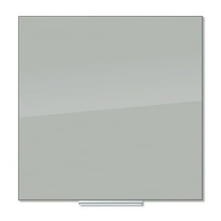 U Brands Magnetic Glass Dry Erase Board Rolling Easel