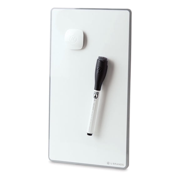 U Brands Frameless Dry Erase Board