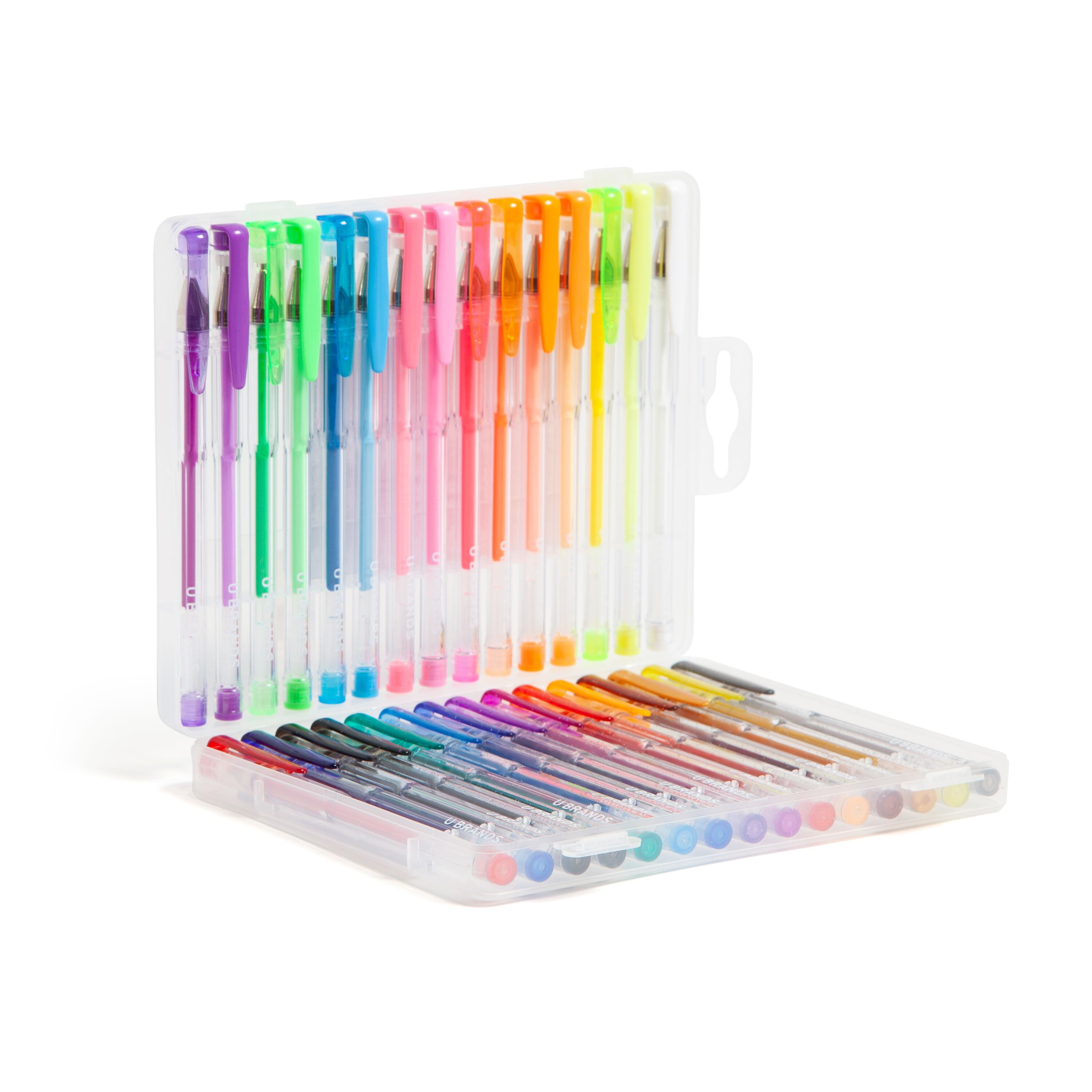 U Brands Gel Pens, Assorted Colors, 30 Count, 1mm