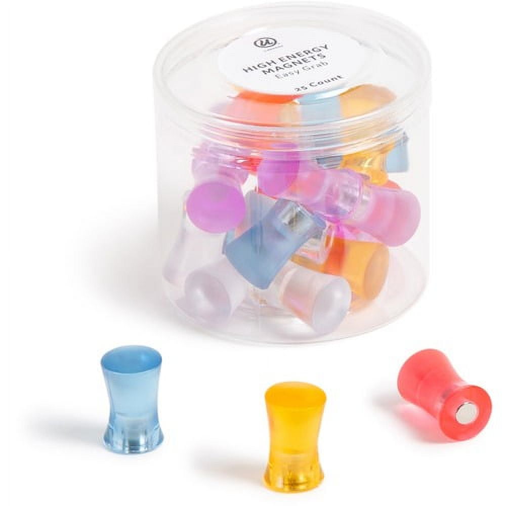 U Brands Magnet Set - 25 Each - Multicolor U Brands Magnet Set - 25 Each - Multicolor