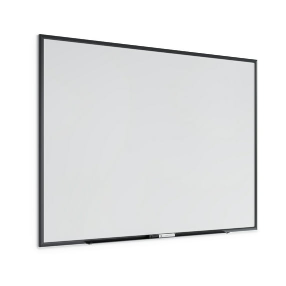 U Brands Magnetic Dry-Erase Board, 48 x 36 inches, Black Aluminum Frame
