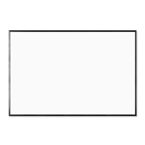 U Brands Magnetic Dry-Erase Board, 72 X 48 Inches, Black Aluminum Frame (2897U00-01)