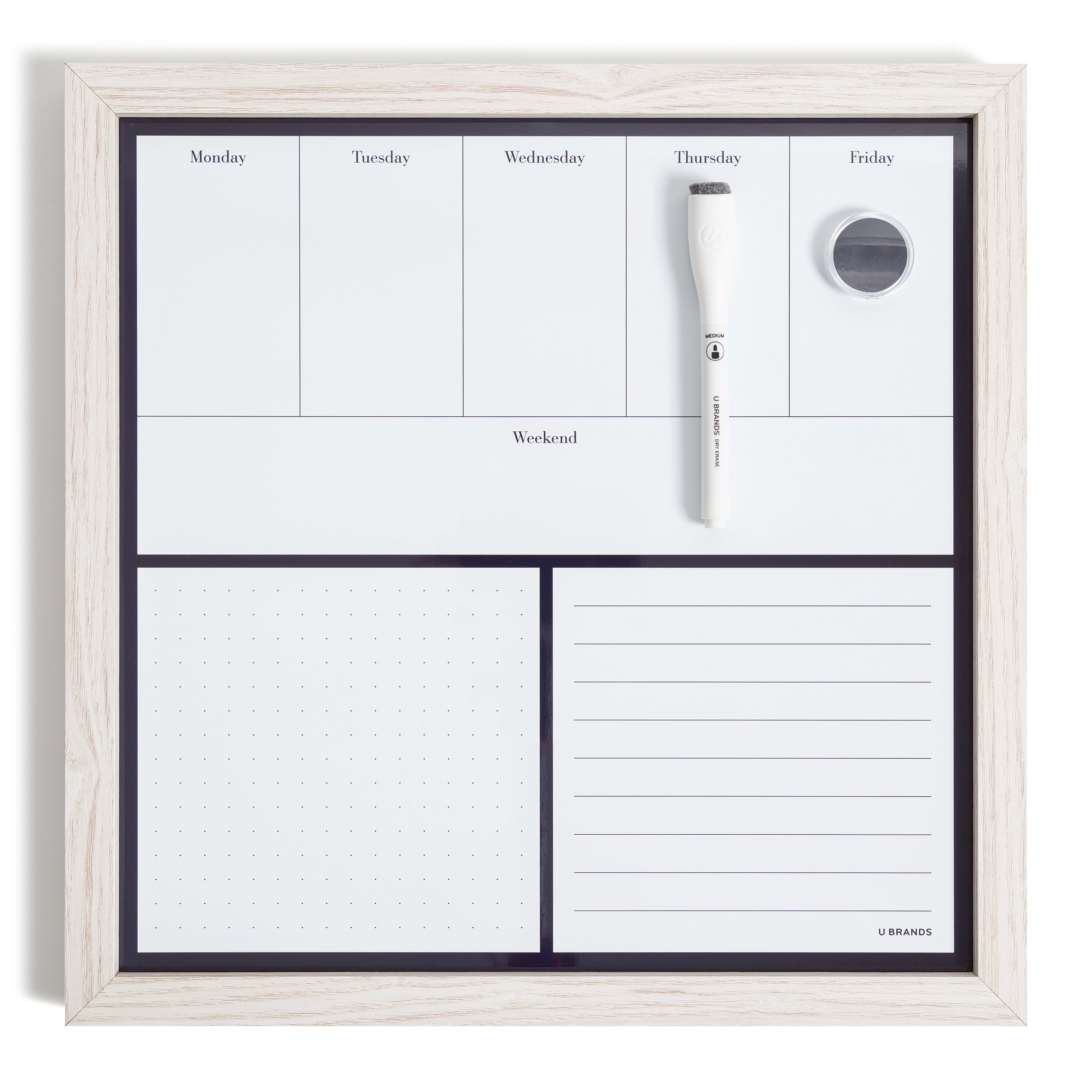 https://i5.walmartimages.com/seo/U-Brands-Magnetic-Weekly-Dry-Erase-Whiteboard-14-x-14-White-MDF-Frame_f6a67e63-7dd5-4199-bdda-c6cf62345c5e.a1c9f91d3d4067c5e183097a3c974fc7.jpeg