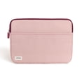 thumbnail image 1 of U Brands Canvas Laptop Sleeve for 13-14 Inch Laptops, Padded Case with Pocket, Pink, 1 of 8