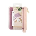 thumbnail image 1 of U Brands Mesh Travel Pouch, 5.75" x 7", Merlot/Pink, 1 of 7
