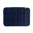 thumbnail image 1 of U Brands Nylon Puffer Laptop Sleeve, 15"L x 10.67"W x 1.77"D, Navy, 1 of 9