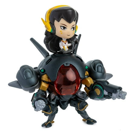 U.C.C. Distributing Overwatch D.VA Carbon Fiber with Meka Figurine, Action Figure