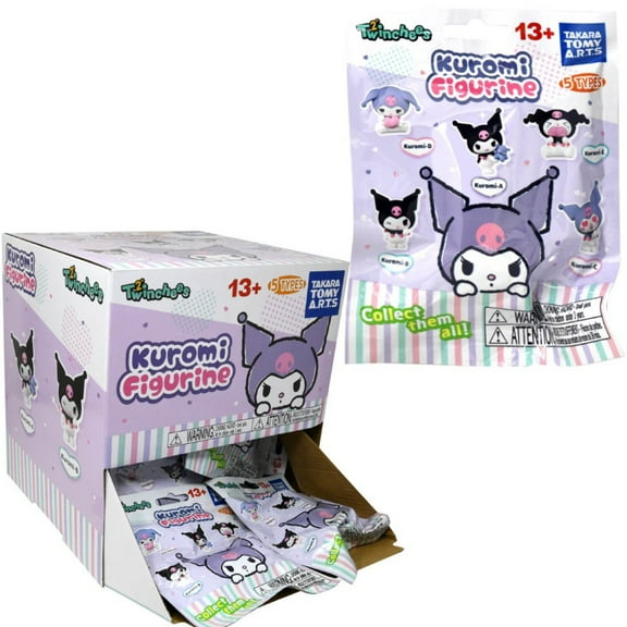 U.C.C. Distributing Sanrio Hello Kitty  Friends - Twinchees Sanrio Kuromi Figure 1pc Ramdon Blind Bag