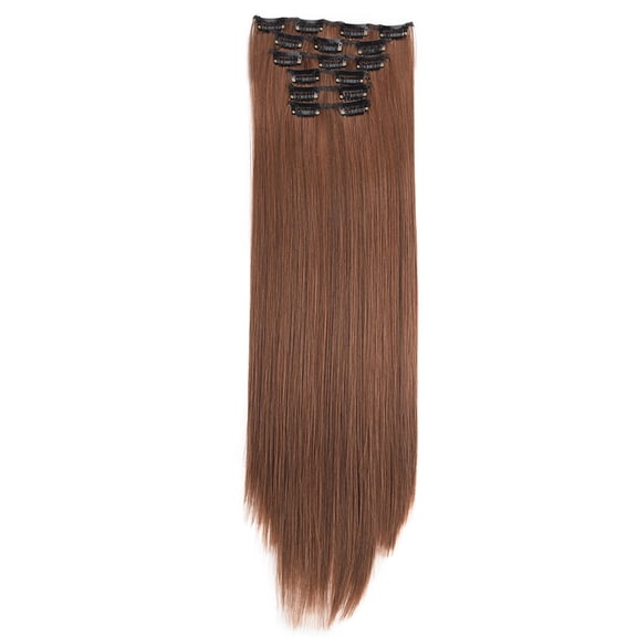 U Clip Hair Extension Makeup Practice Head Real As Remy Fashion Hair Long Clip in Hair Extensions Full Head Curly Tape in Hair Extensions for Women Rainbow Hair Hair Tape in Extensions for Thin Hair
