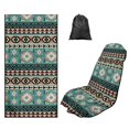 thumbnail image 1 of FOR U DESIGNS American Tribal Aztec Print Car Seat Cover 61 x 31 Inches Auto Seat Covers with Storage Bag, Multifunctional Sweat Towels for Outdoor Athletic Beach Picnic Sport, 2 Pack, 1 of 7