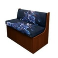 thumbnail image 1 of FOR U DESIGNS Butterfly Lily Pattern 2 Pieces RV Dinette Cushion Covers,Washable Camper Cushion Slipcovers Replacement Sofa Cushions Slipcovers for Travel Trailer Couch, 1 of 7