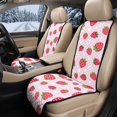 thumbnail image 1 of FOR U DESIGNS Car Seat Cover Non-Slip Universal Car Accessories Pink Strawberry Flower Print, All-Season, Comfort, Washable Polyester, Quilted Car Accessories for Most Cars SUVs Trucks, 1 of 7