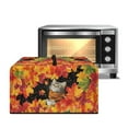 thumbnail image 1 of FOR U DESIGNS Cat Maple Leaf Print Microwave Oven Cover Foldable Toaster Oven Covers Dustproof Microwave Oven Grill Covers Protector Home Decoration Accessories-L, 1 of 8
