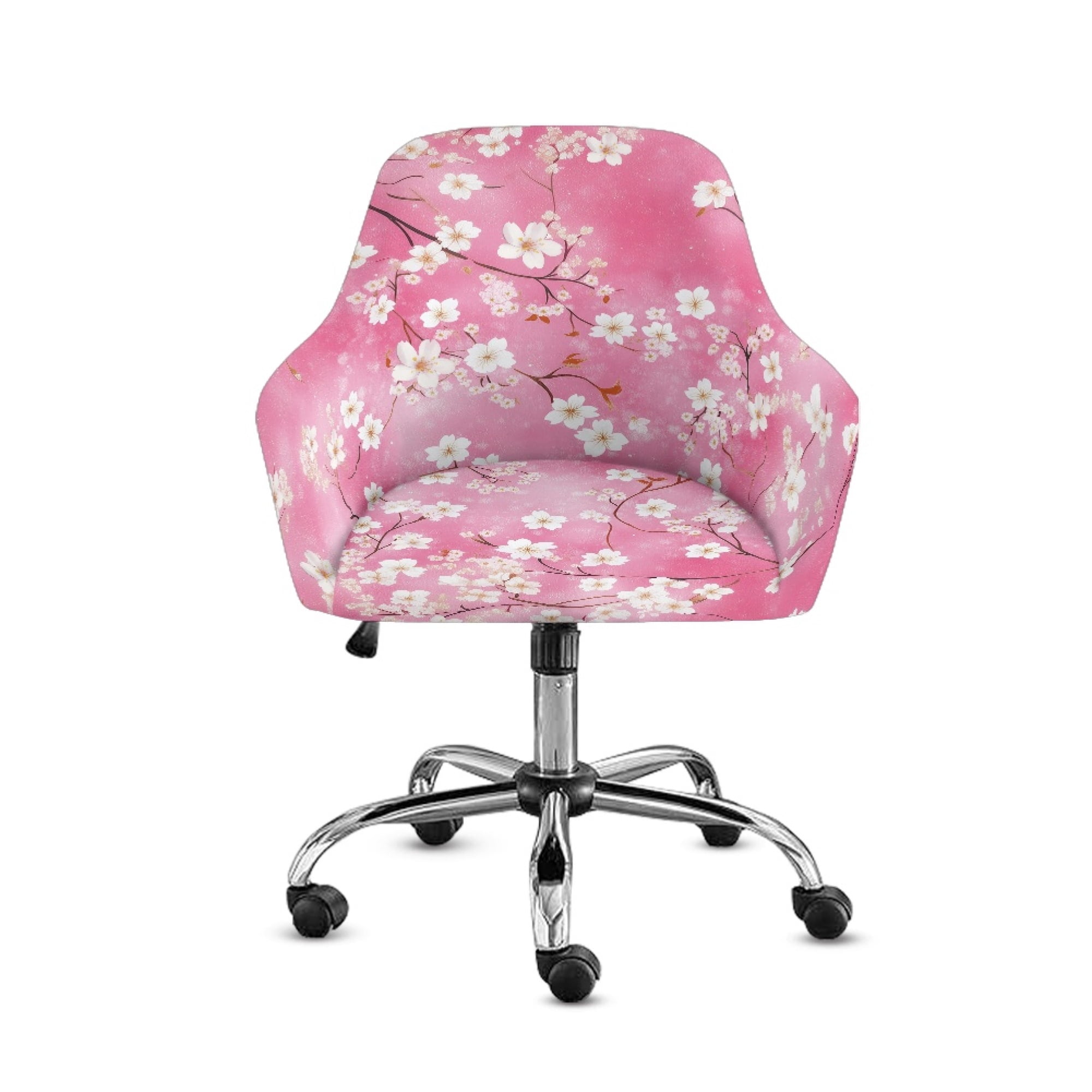 Pattern Chair Covers FOR U DESIGNS Cherry Blossom Pattern Chair Covers with Arms, Stretch ...