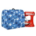 thumbnail image 1 of FOR U DESIGNS Dog Paw Blue Stand Mixer Cover compatible with Kitchen Aid Mixer Portable Mixer Dust Covers Multi Pockets Compatible with Kitchen Aid 6-8 Quart Bowl Lift - L, 1 of 8