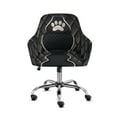thumbnail image 1 of FOR U DESIGNS Dog Paw Pattern Dining Chair Slipcovers Leather-Like Texture Office Chair Slipcovers Bar Stool Protector with Armrest, Swivel Armchair Covers Furniture Protector, 1 of 8