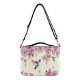 thumbnail image 1 of FOR U DESIGNS Hummingbird Flower Bible Bags for Women Tote Aesthetic Bible Cover Leather Wrap Size L Lightweight Bible Cover with Shoulder Strap Personalized Book Organizer Bag, 1 of 7