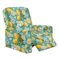 thumbnail image 1 of FOR U DESIGNS Lemon Flower Print Recliner Chair Covers with Arms, Breathable Chair Covers for Living Room Non-Slip Sofas Couches Slip Covers Home Decor Accessories, 1 of 8