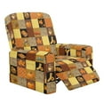 thumbnail image 1 of FOR U DESIGNS Pumpkin Maple Leaf Checkered Print Recliner Chair Covers Anti-Dust Reclining Slipcovers 4-Pieces Stretch Lazy Boy Recliner Soft Covers, Prevent Wear and Pet Hair, 1 of 8