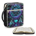 thumbnail image 1 of FOR U DESIGNS Skull Dreamcatcher Pattern Bible Case Multifunctional Bible Carrier Tote Bag Church Bags Bible Journaling Supplies Protective Church Organizer Holder Bag, 1 of 7