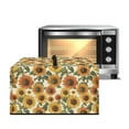 thumbnail image 1 of FOR U DESIGNS Sunflower Pattern Microwave Oven Cover Wear-Resistan Small Appliance Covers All-Season Lid for Air Fryer Toaster Oven,20.9 x 15.7 x 12.4 inches-L, 1 of 8