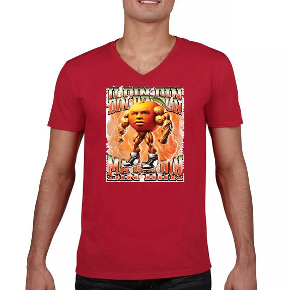 U Din Din Din Din Dun Ma Din Din Din Dun Men's V-Neck T-shirt Italian Brainrot