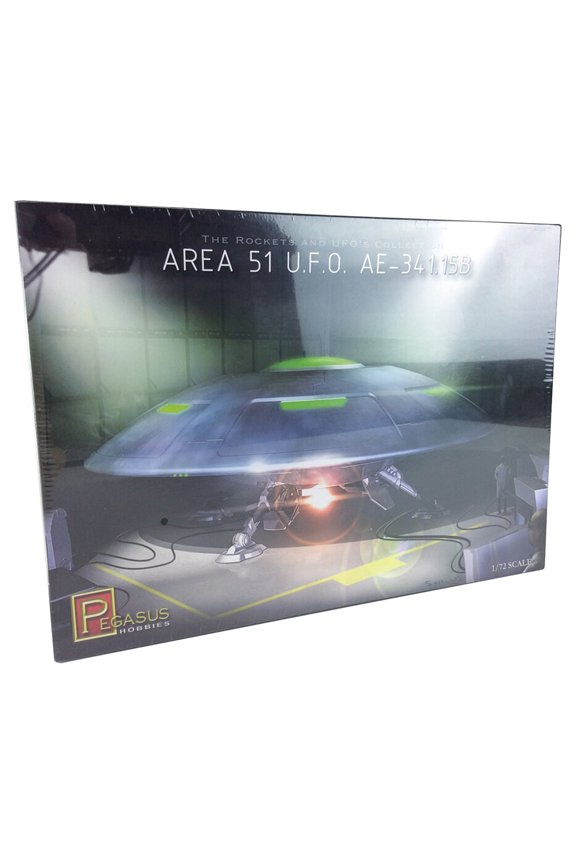 9100 1/72 Area 51 U.F.O. AE-341.15B Plastic Model Kit