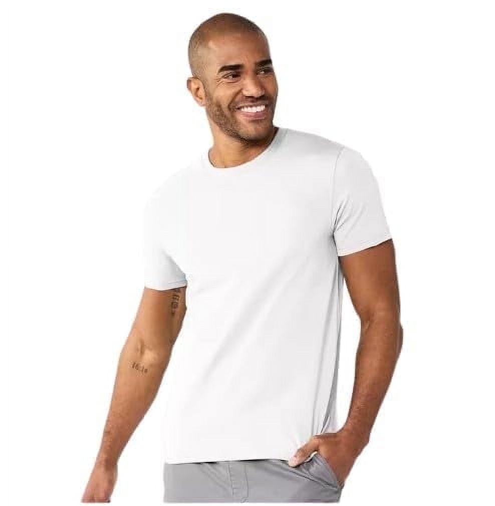 U-GRAND White T-Shirts for Unisex, 3-Pack - Round Neck 80% cotton