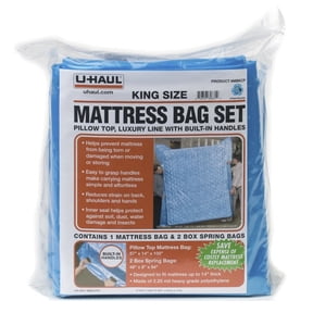 U-Haul King Size Mattress Bag Set with Handles