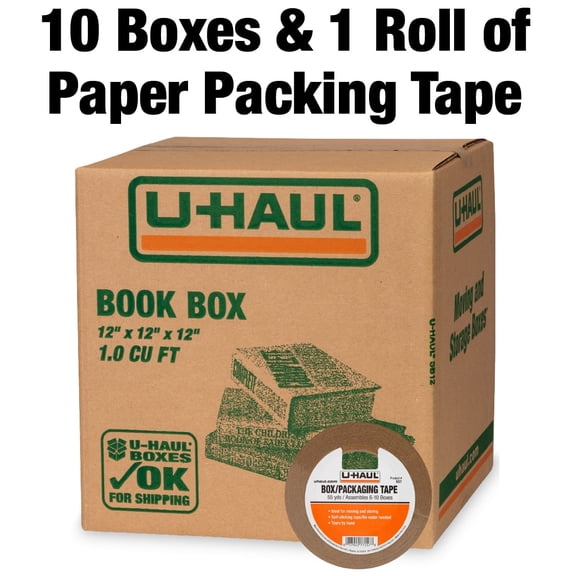 U-Haul Moving Book Box Kit
