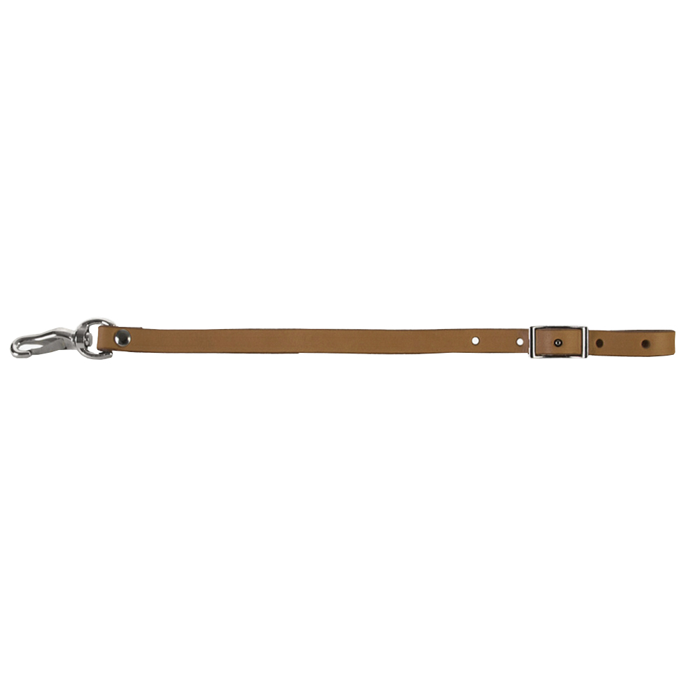 U-Hilason Western Tack Cinch Connector Russet Leather Strap 1/2 X 18 ...