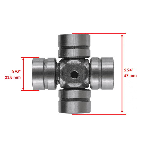 U-Joint Kit for Polaris 500 Ranger 6x6 2004 2005 Front / Rear Drive ...