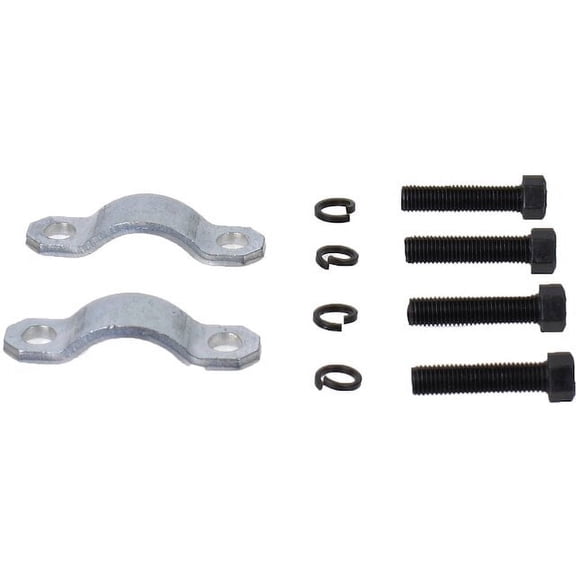 U Joint Strap Kit - Compatible with 1976 - 2002 Pontiac Firebird 1977 1978 1979 1980 1981 1982 1983 1984 1985 1986 1987 1988 1989 1990 1991 1992 1993 1994 1995 1996 1997 1998 1999 2000 2001