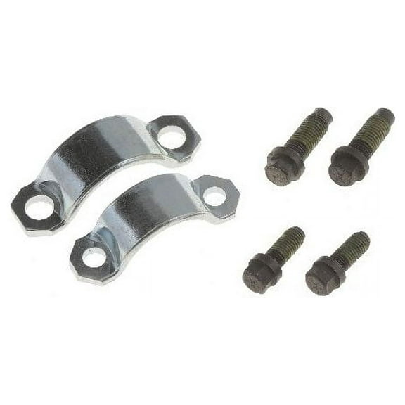 U Joint Strap Kit - Compatible with 1981 - 2001 Jeep Cherokee 1982 1983 1984 1985 1986 1987 1988 1989 1990 1991 1992 1993 1994 1995 1996 1997 1998 1999 2000