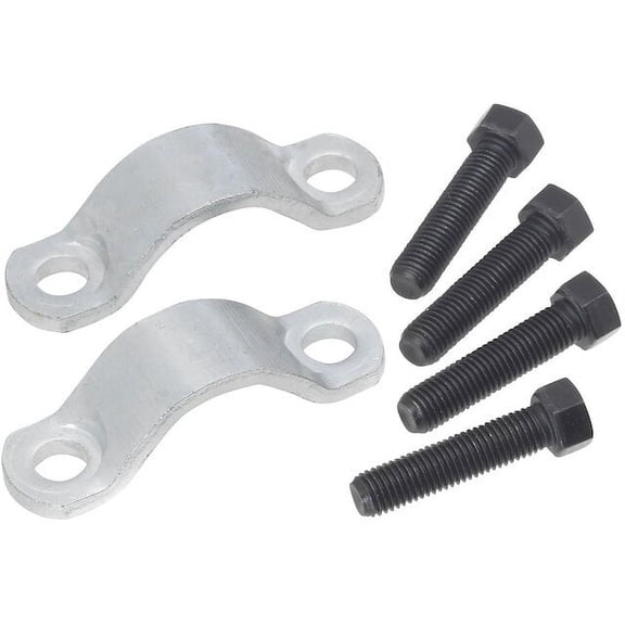 U Joint Strap Kit - Compatible with 2007 - 2019 Chevy Silverado 2500 HD 4WD Crew Cab Pickup 6.6L V8 Diesel 2008 2009 2010 2011 2012 2013 2014 2015 2016 2017 2018