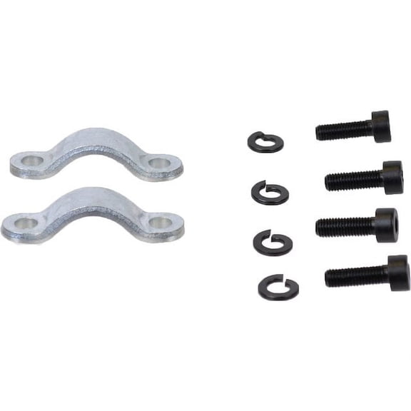 U Joint Strap Kit - Compatible with 1984 - 1990 Ford Bronco II 4WD 1985 1986 1987 1988 1989