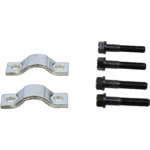 U Joint Strap Kit - Compatible with 1987 - 1988 Chevy R20 Suburban RWD