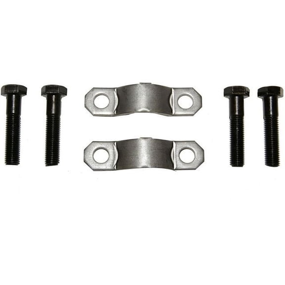 U Joint Strap Kit - Compatible with 1992 - 1999 GMC K1500 Suburban 6.5L V8 1993 1994 1995 1996 1997 1998