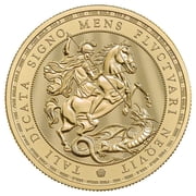 U.K. 2026  100 1-oz George and the Dragon Gold GEM BU