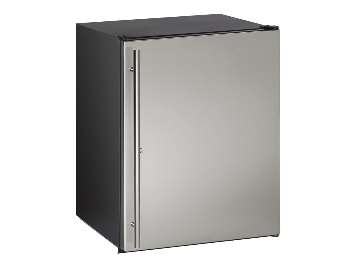 U-Line ADA Series U-ADA24RS-13B - Refrigerator - undercounter - niche - width: 24.3 in - depth: 24 in - height: 32 in - 5.3 cu. ft - stainless solid