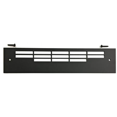 U-Line - 18'' Adjustable Grille - Black