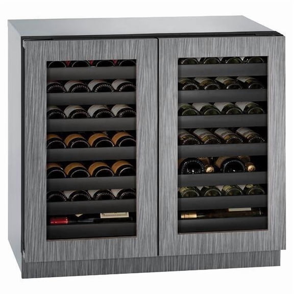U-LINE 3036wcwc 36" Dual-zone Wine Refrigerator With Integrated Frame Finish (115 V/60 Hz Volts /60 Hz Hz) U3036WCWCINT00B