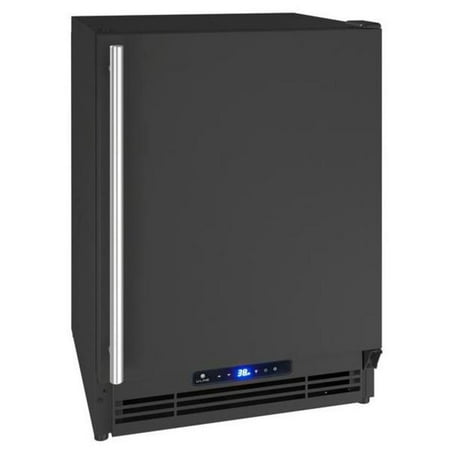 U-Line - 21” Refrigerator / Ice Maker - Black