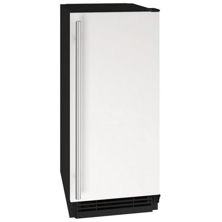U-Line - 15” 25-lb Crescent Ice Maker - White