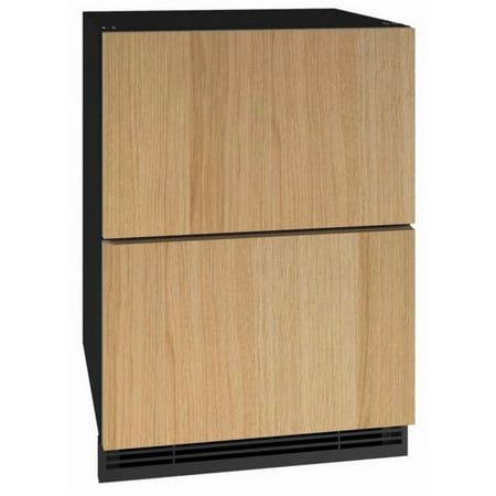 U-Line - 5.2 cu ft 1 Class 24” Refrigerator Drawers - Custom Panel Ready