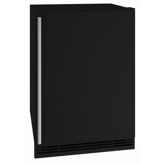 U-LINE Hre124 24" Refrigerator With Black Solid Finish (115v/60 Hz Volts /60 Hz Hz) UHRE124BS01A
